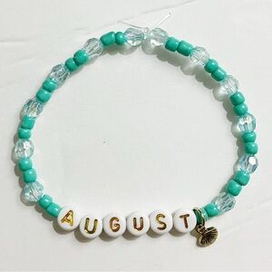 Taylor Swift Eras Tour Friendship Bracelet Folklore August
